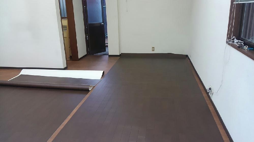 岡山市 E様　床クッションフロア設置の画像